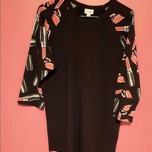 Lularoe lipstick top